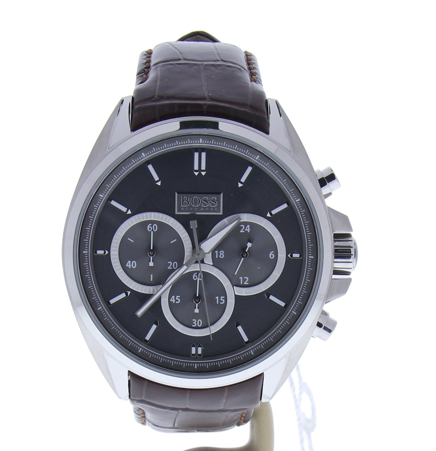 Hugo Boss Gray Anthracite Dial SS Chronograph Quartz Mens Watch 1513035