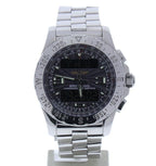 Breitling Airwolf Titanium A78368 Grey Dial Mens 48-mm Quartz Sapphire crystal. Swiss Made Wrist Watch