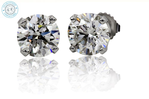 Studs-1/4, Diamond 14k White Gold-205444