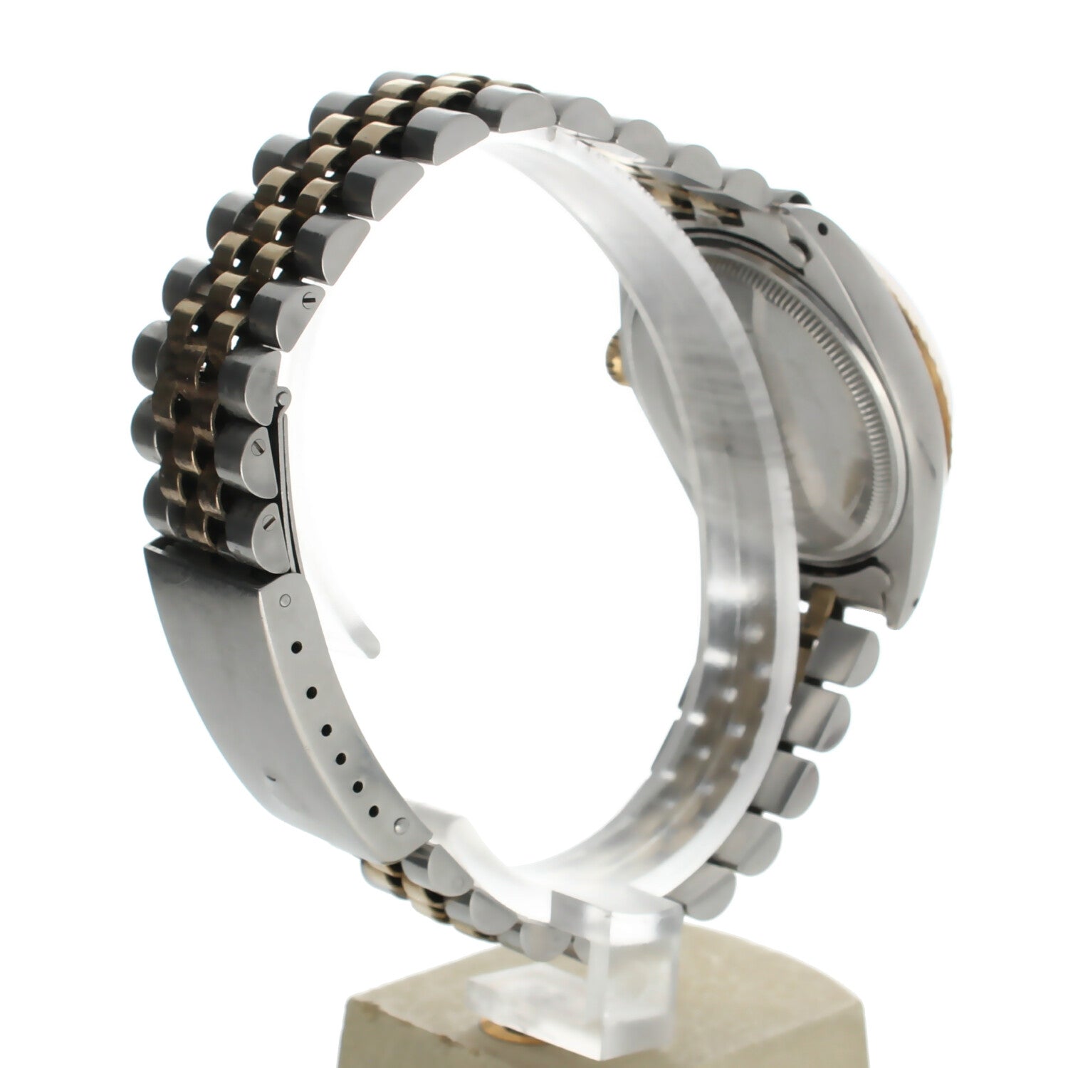 Rolex Date 34 Stainless-steel 1500 Silver Dial Womens 34-mm Automatic self-wind Sapphire crystal. Swiss Made Wrist Watch
