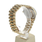 Rolex Date 34 Yellow-gold 1550 Mother-of-Pearl Dial Women's 34-mm Automatic-self-wind Sapphire crystal. Swiss Made Wrist Watch