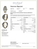 Rolex DateJust 36 Stainless-steel 1601 Mother-of-Pearl Dial Mens 36-mm Automatic self-wind Sapphire crystal. Swiss Made Wrist Watch