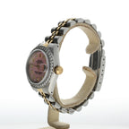 Rolex DateJust 26 Stainless-steel 69173 Mother-of-Pearl Dial Womens 26-mm Automatic self-wind Sapphire crystal. Swiss Made Wrist Watch