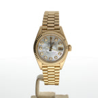 Rolex DateJust 26 Yellow-gold 69178 Mother-of-Pearl Dial Womens 26-mm Automatic self-wind Sapphire crystal. Swiss Made Wrist Watch