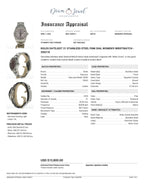 Rolex DateJust 31 Stainless-steel 78240 Pink Dial Womens 31-mm Automatic self-wind Sapphire crystal. Swiss Made Wrist Watch
