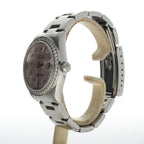 Rolex DateJust 31 Stainless-steel 78240 Pink Dial Womens 31-mm Automatic self-wind Sapphire crystal. Swiss Made Wrist Watch