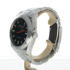 Rolex Milgauss Stainless-steel 116400 Black Dial Mens 40-mm Automatic self-wind Sapphire crystal. Swiss Made Wrist Watch