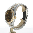 Rolex DateJust 36 Stainless-steel 116233 Champagne Dial Mens 36-mm Automatic self-wind Sapphire crystal. Swiss Made Wrist Watch