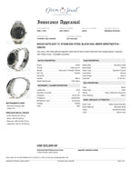 Rolex DateJust 41 Stainless-steel 126334 Black Dial Mens 41-mm Automatic self-wind Sapphire crystal. Swiss Made Wrist Watch