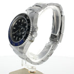 Rolex GMT-Master II Stainless-steel 116710BLNR Black Dial Mens 40-mm Automatic self-wind Sapphire crystal. Swiss Made Wrist Watch