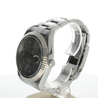 Rolex DateJust 41 Stainless-steel 116334 Silver Dial Mens 41-mm Automatic self-wind Sapphire crystal. Swiss Made Wrist Watch
