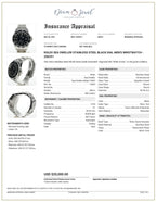 Rolex Sea-Dweller Stainless-steel 16600 Black Dial Men's 40-mm Automatic self-wind Sapphire crystal. Swiss Made Wristwatch
