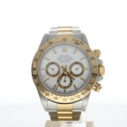 Rolex Cosmograph Daytona Stainless-steel 16523 White Dial Mens 40-mm Automatic self-wind Sapphire crystal. Swiss Made Wrist Watch