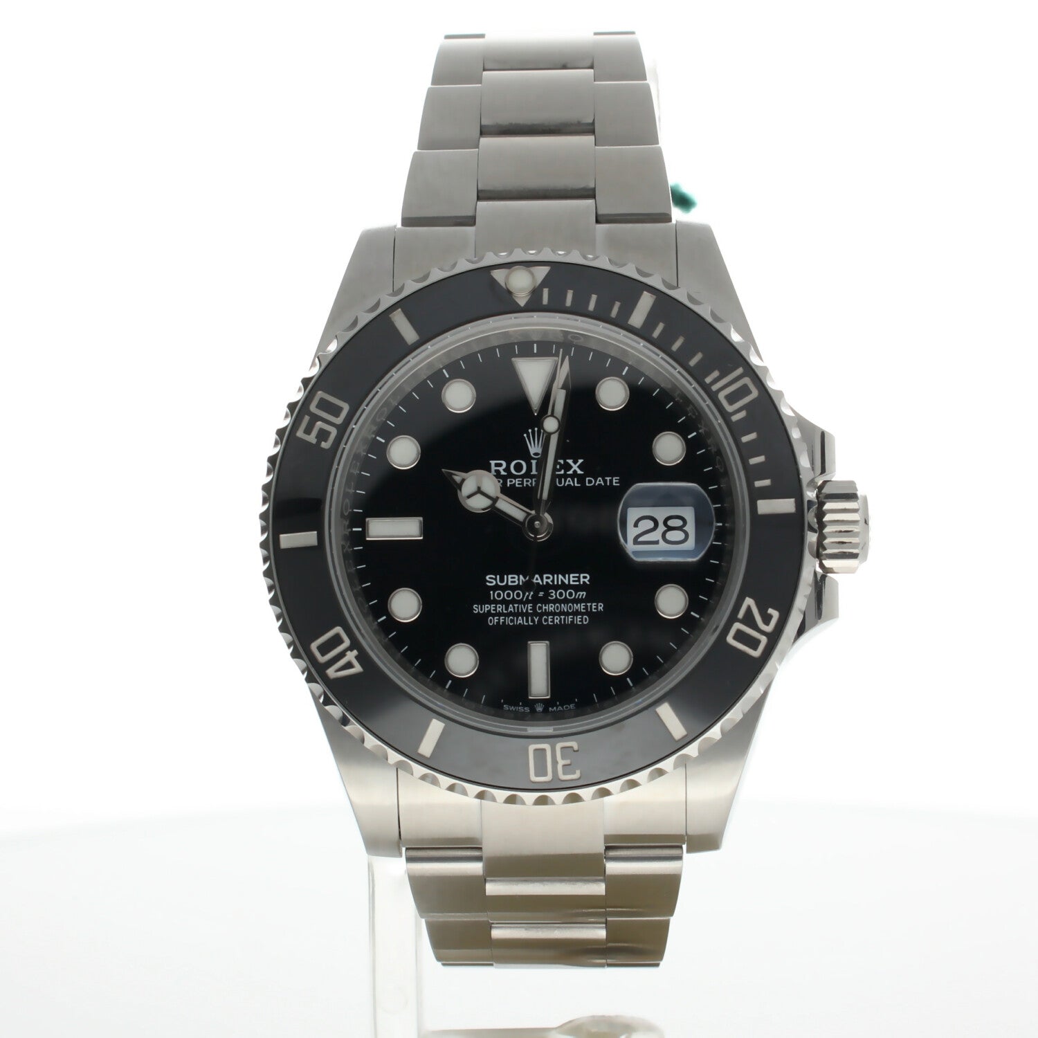 Rolex Submariner Stainless-steel 126610LN Black Dial Mens 41-mm Automatic self-wind Sapphire crystal. Swiss Made Wrist Watch
