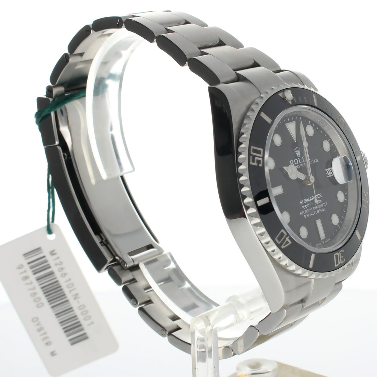 Rolex Submariner Stainless-steel 126610LN Black Dial Mens 41-mm Automatic self-wind Sapphire crystal. Swiss Made Wrist Watch