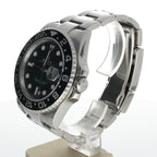 Rolex GMT-Master II Stainless-steel 116710LN Black Dial Mens 41-mm Automatic self-wind Sapphire crystal. Swiss Made Wrist Watch