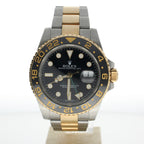 Rolex GMT-Master II Stainless-steel 116713LN Black Dial Mens 41-mm Automatic self-wind Sapphire crystal. Swiss Made Wrist Watch