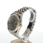 Rolex DateJust 36 Stainless-steel 116231 Grey Dial Mens 36-mm Automatic self-wind Sapphire crystal. Swiss Made Wrist Watch