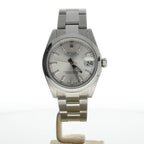 Rolex DateJust 31 Stainless-steel 178240 Silver Dial Womens 31-mm Automatic self-wind Sapphire crystal. Swiss Made Wrist Watch