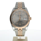 Rolex DateJust 41 Stainless-steel 126331 Gray Dial Mens 41-mm Automatic self-wind Sapphire crystal. Swiss Made Wrist Watch