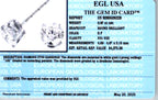 Studs-1, Diamond 14k White Gold EGLUS - 205877