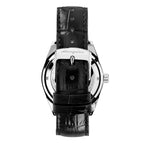 Abingdon Amelia Runway Black GMT Pilot Watch with Black Leather Strap AM-RB