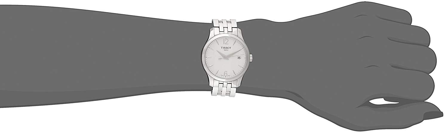 Tissot Traditional T063.210.11.037.00 Silver Dial Women's Quartz Watch