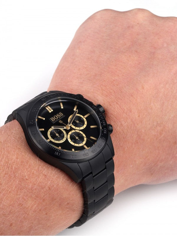HUGO BOSS BLACK Mens Ikon Chronograph Watch, 1513278