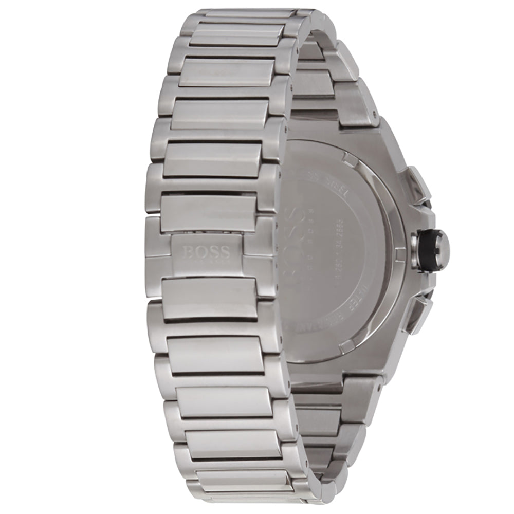 HUGO BOSS 1513359 Supernova stainless steel black dial quartz chronograph watch