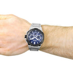 HUGO BOSS 1513360 Supernova, stainless steel blue dial quartz chronograph watch