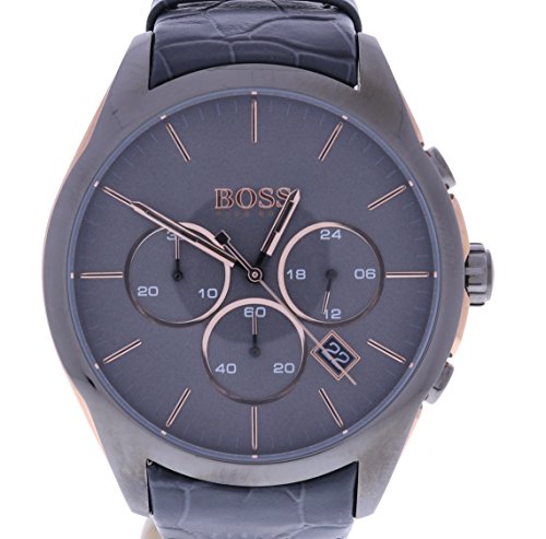 Hugo Boss Mens Onyx Analog Casual Quartz Watch (Imported) 1513366