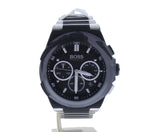 Hugo BOSS 1513368 Supernova, Stainless Steel and Black Silicone case and Link Bracelet, Black dial, Quartz Chronograph Movement
