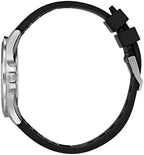 Hugo Men's #Jump Quartz Stainless Steel and Rubber Strap Casual Watch