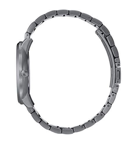 Hugo Men's #Guide - Ultra Slim Quartz Grey IP and Grey IP Bracelet Casual Watch