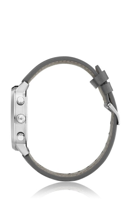 Hugo Boss Attitude Stainless-steel 1513658 Grey Dial Mens 42-mm Quartz Mineral crystal. Wrist Watch
