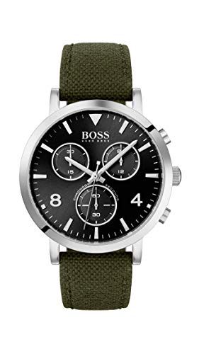 Hugo Boss Mens Chronograph Quartz Watch with Nylon Strap 1513692