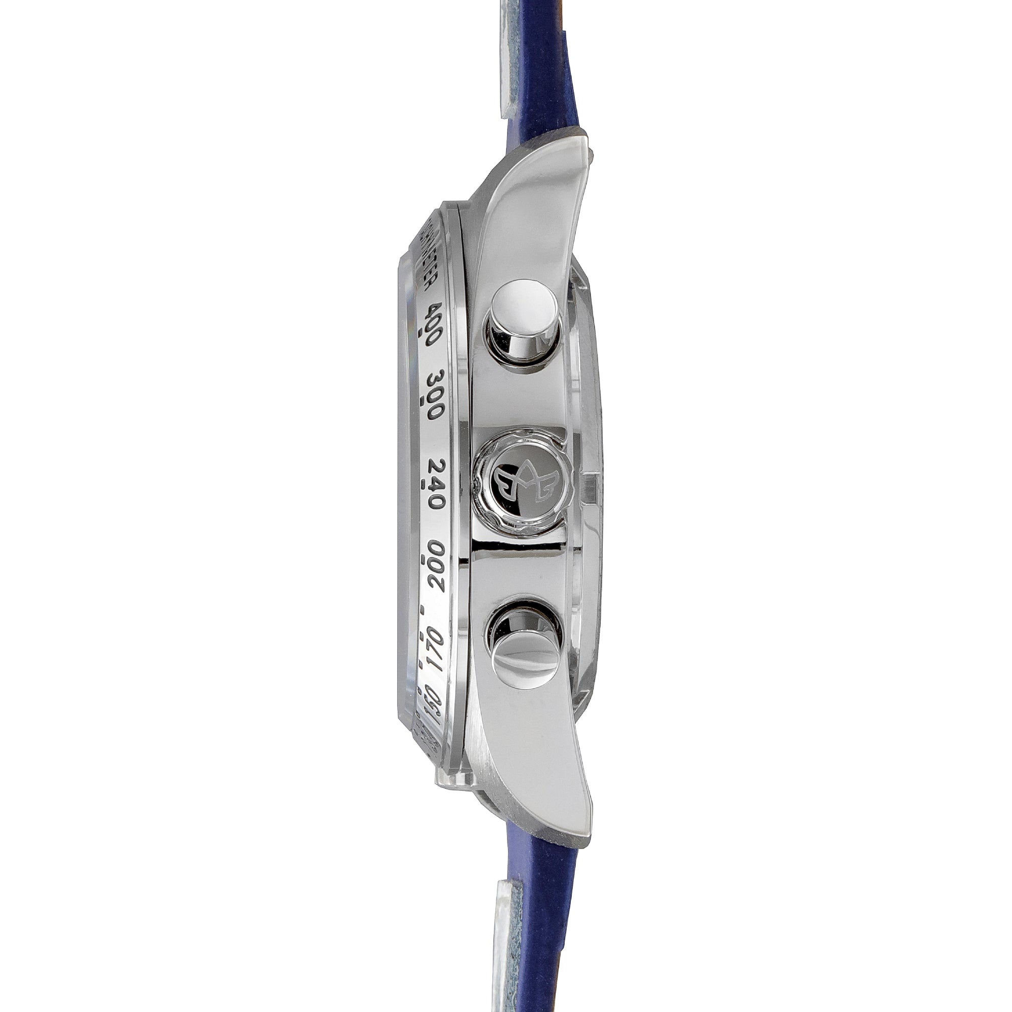 Abingdon Women Jordan Cobra Tachy Watch with Camel Leather Strap