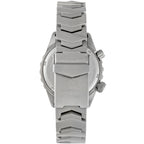 Abingdon Womens Marina Bahama Blue Automatic Diver's Multifunctional Titanium Watch Set MA-BBLU