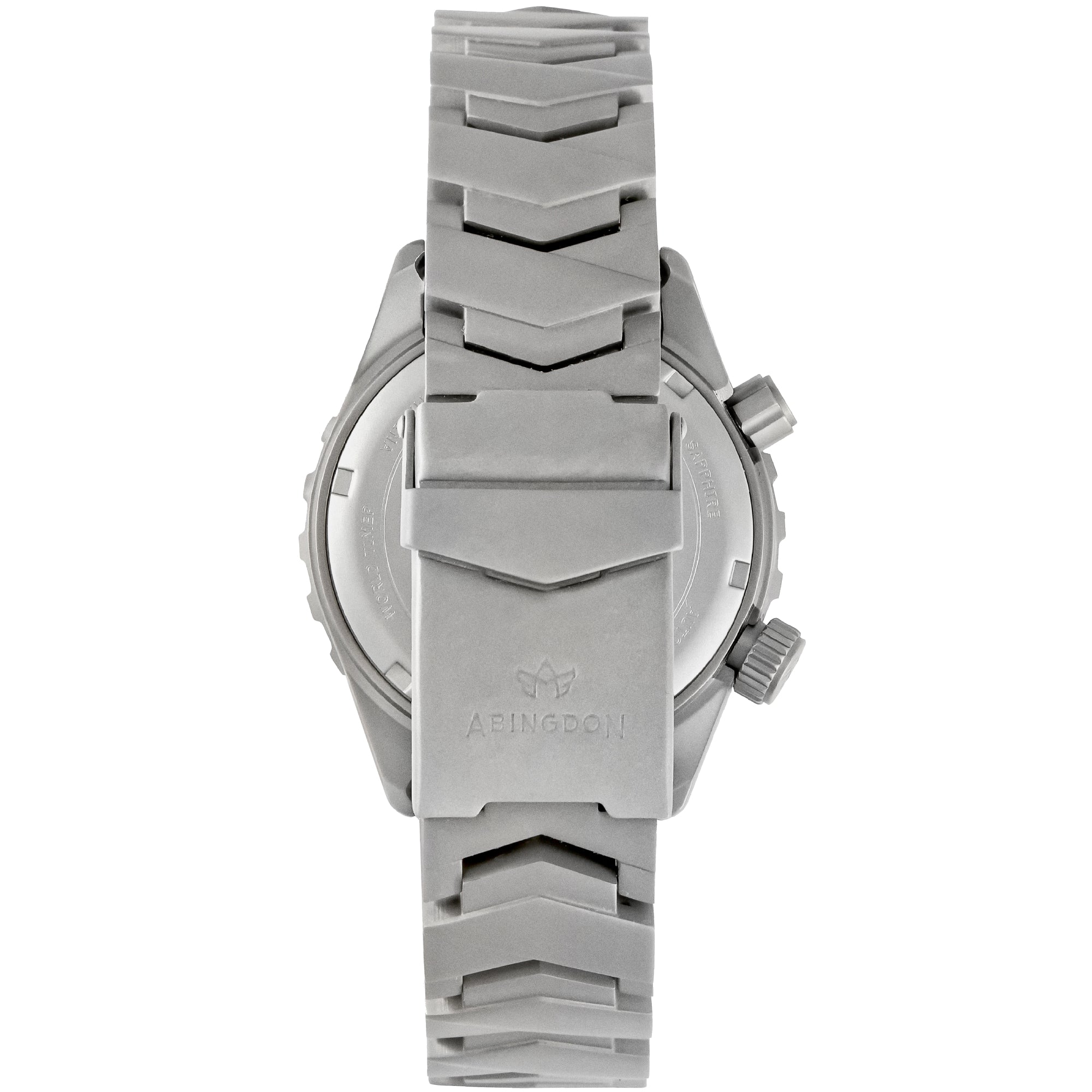 Abingdon Womens Marina Yellow Snapper Automatic Diver's Multifunctional Titanium Watch Set MA-YSNA