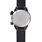 Abingdon Women Nadia Abyss Automatic Dive Watch with Black Silicone Strap
