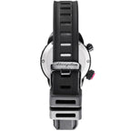 Abingdon Women Nadia Abyss Automatic Dive Watch with Black Silicone Strap