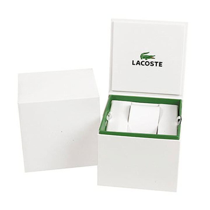 LACOSTE L12.12 MEN’S AND KIDS WATCH GIFT SET, TR90 2070011 Black Dial Womens 40-mm Quartz Mineral crystal. Wrist Watch